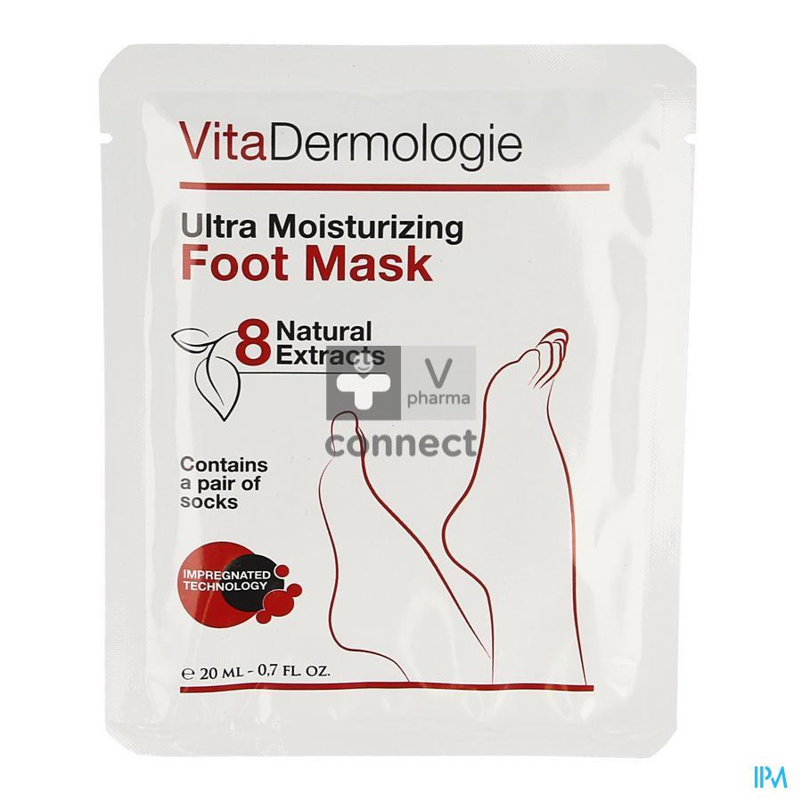 Vitadermologie Chaussettes Ultra Hydratantes 2 Pièces