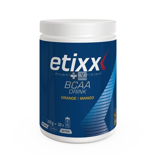 Etixx Bcaa Orange-mango 300g