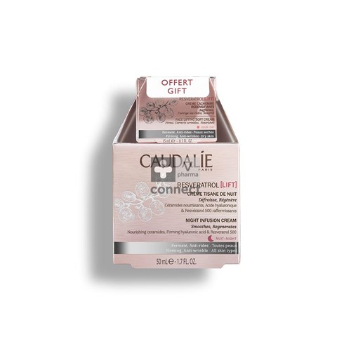 Caudalie Duo Nachthee 50ml + Kasjmier Cr 15ml