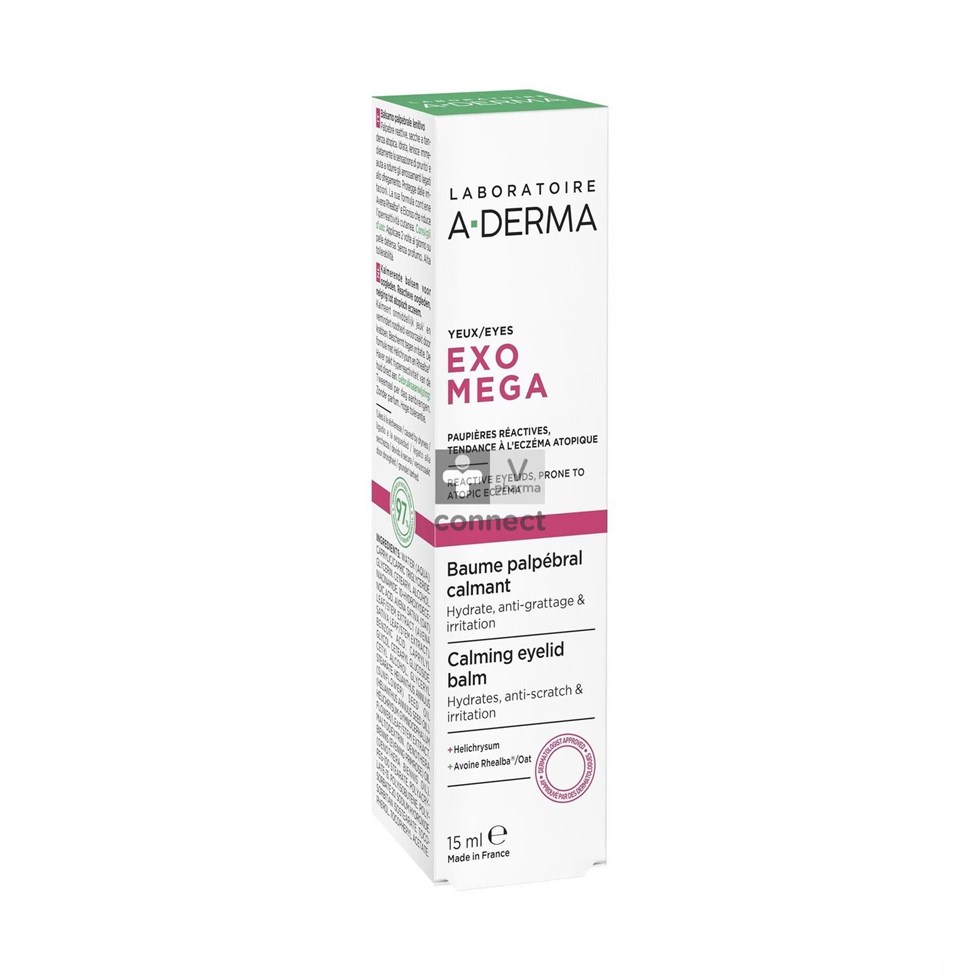 Aderma Exomega Ogen Oogbalsem 15ml