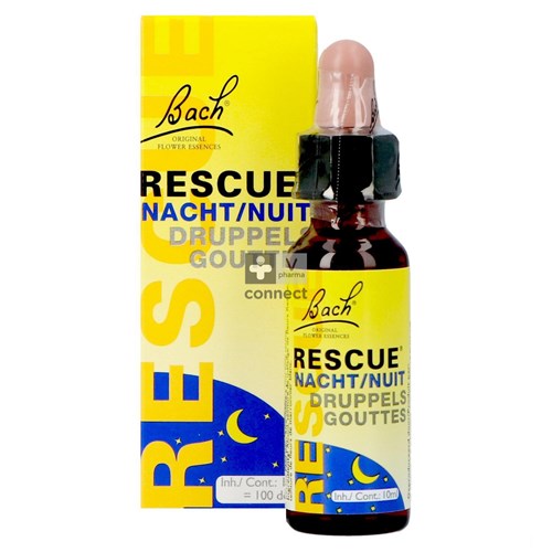 Bach Rescue Druppels Nacht 10ml