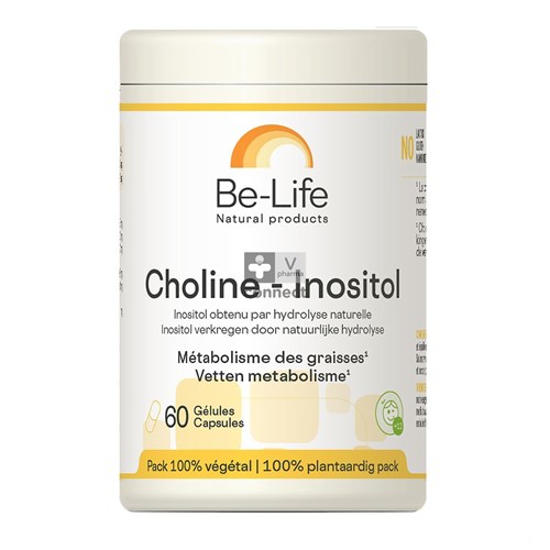 Be-Life Choline Inositol 60 gélules