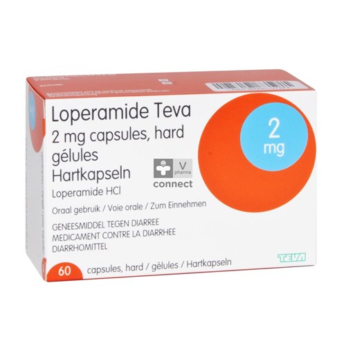 Loperamide Teva Caps 60 X 2mg