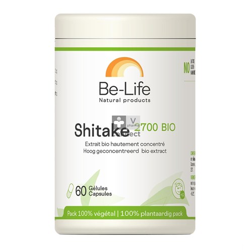 Shitake 2700 Bio Be Life V-caps 60