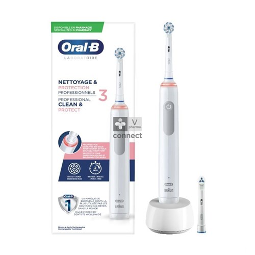 Oral B Laboratoire 3 Brosse à Dents Electrique