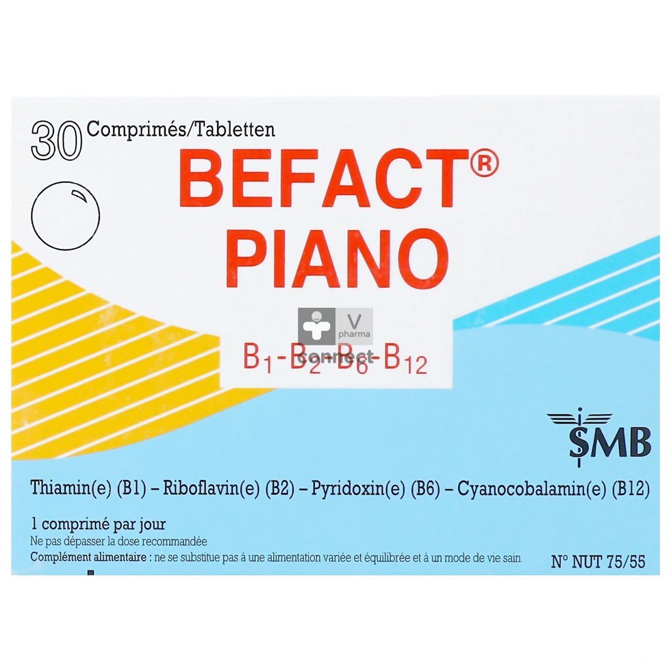 Befact Piano - 30 Tabletten