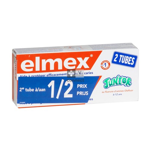 Elmex Junior Professional Duo 2x75ml Promo 2e -50%