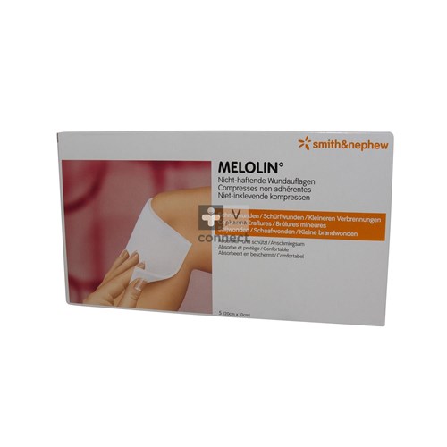 Melolin Compresse Stérile 10 x 20 Cm 5 Pièces