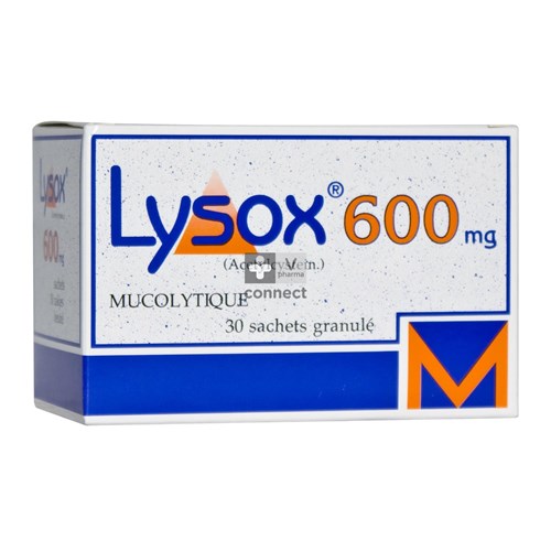 Lysox granulen 600 mg 30 zakjes