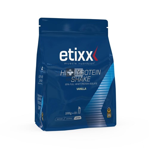 Etixx High Protein Shake Vanille  1 kg