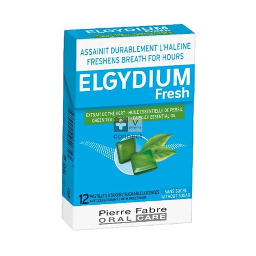 Elgydium Fresh Zuigtabl 12