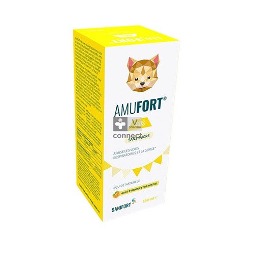 Amufort Kids Siroop Zonder Suiker 150ml