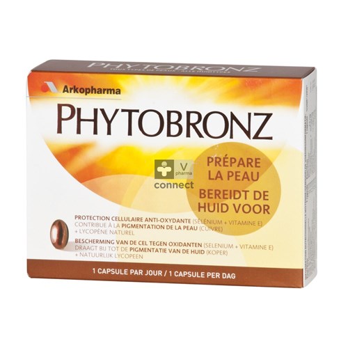 Phytobronz Voorbereider Op De Zon Nf Caps 30