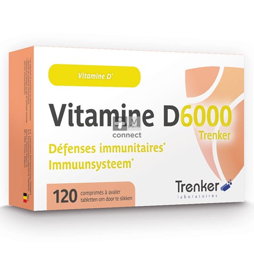 Vitamine D6000 Trenker Comp 120