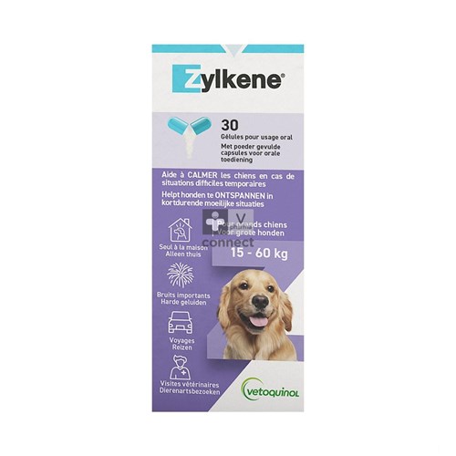 Zylkene 450mg 15-60kg Caps 30