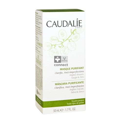 Caudalie Masque Purifiant Peaux Mixtes  50 ml