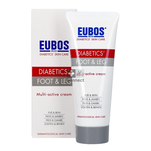 Eubos Diabetics Skin Care Voeten&benen Creme 100ml