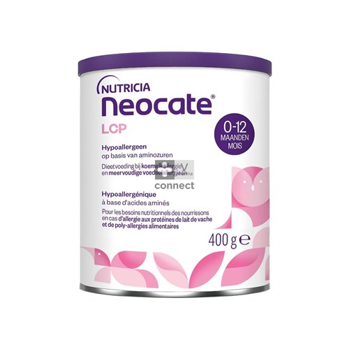 Neocate LCP Zuigelingenvoeding In Poedervorm 0-12 Maanden Pot 400g