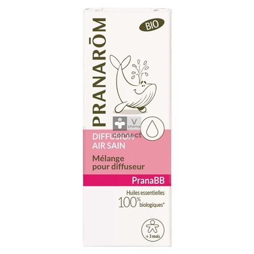 Pranarom PranaBB Mélange pour Diffuseur Assainissant 10 ml