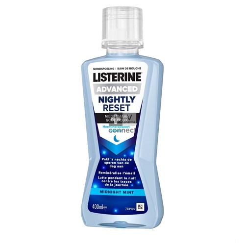 Listerine Nightly Reset Eau Buccale 400 ml