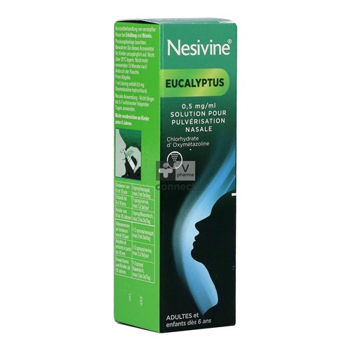 Nesivine Eucalyptus 0.05% Solution pour Pulvérisation 15 ml