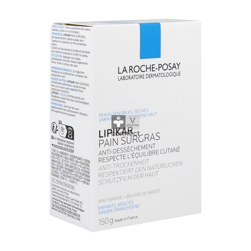 La Roche Posay Lipikar Surgras Pain 150 g