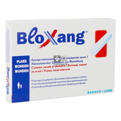 Bloxang Eponge Hemostatique 4 pièces