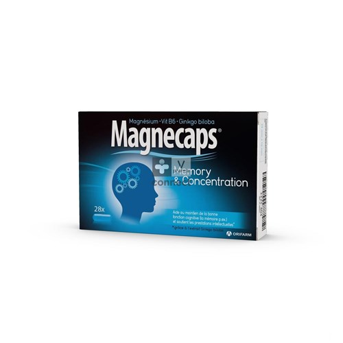 Magnecaps Memory&concentration Caps 28