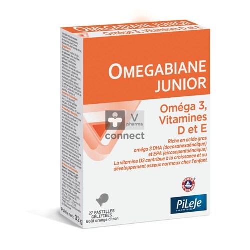 Pileje Omegabiane Junior 27 Pastilles