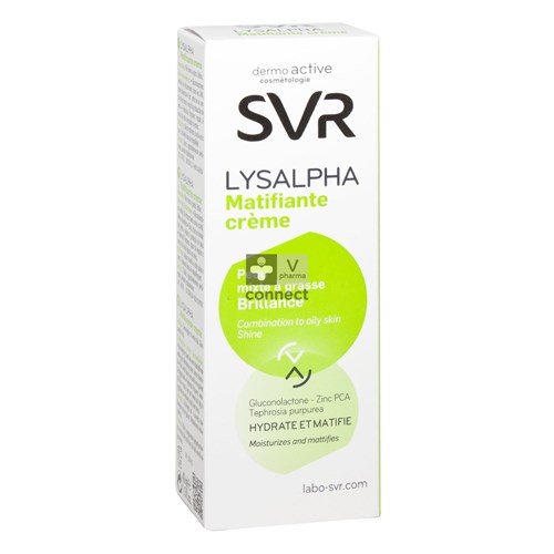 SVR Lysalpha Crème Matifiante 40 ml
