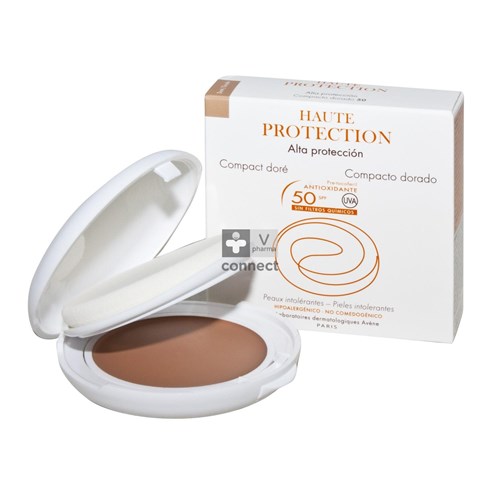 Avene Solaire Compact SPF50 Teinté  Doré 10 g