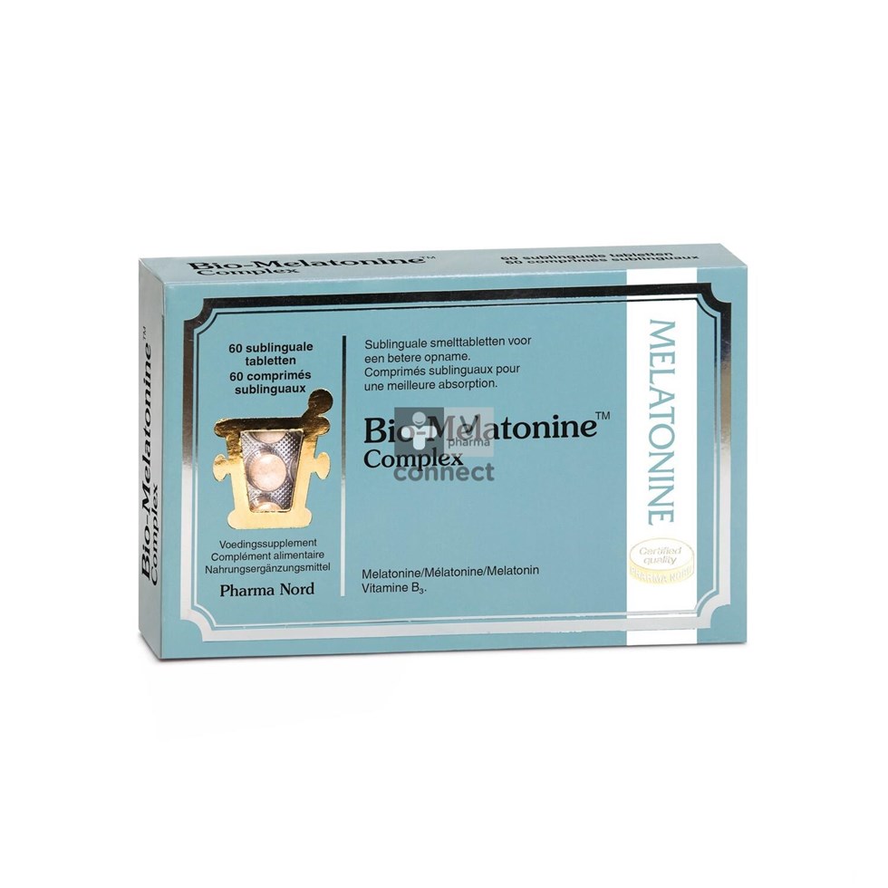 Bio Mélatonine Complex 60 Comprimés Sublinguaux Pharma Nord