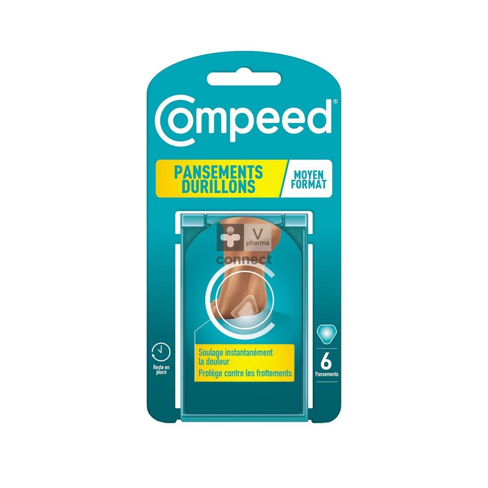 Compeed Pleister Eeltplek Voeten Medium 6