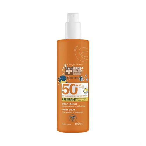 Avene Solaire Spray Spf50+ Famille 400 ml