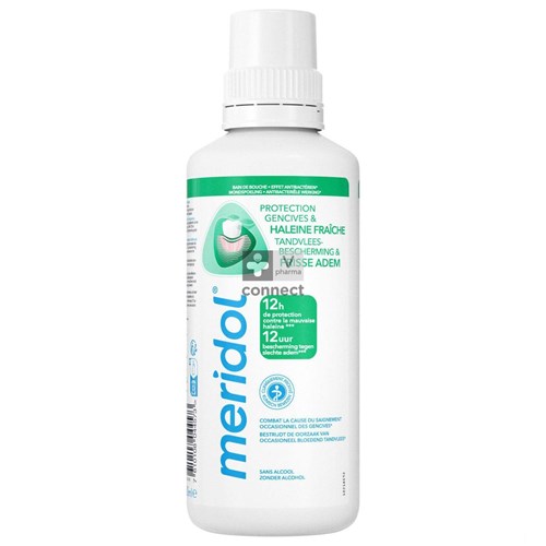 Meridol Bain Bouche Protection Gencives Haleine Fraiche 400Ml