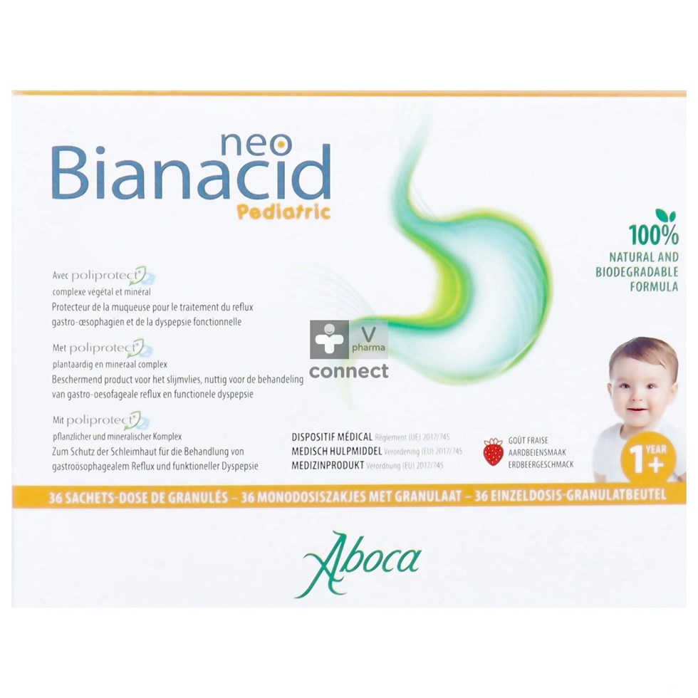 Neobianacid Pediatric Zakjes Granulaat 36x775mg
