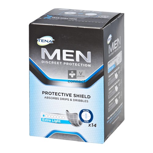 Tena Men Protective Shield Extra Light 14 stuks
