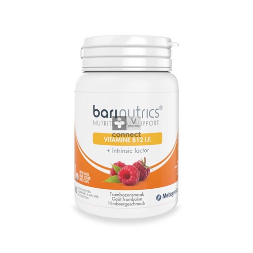 Metagenics Barinutrics Vitamine B12 Framboise 90 Comprimés