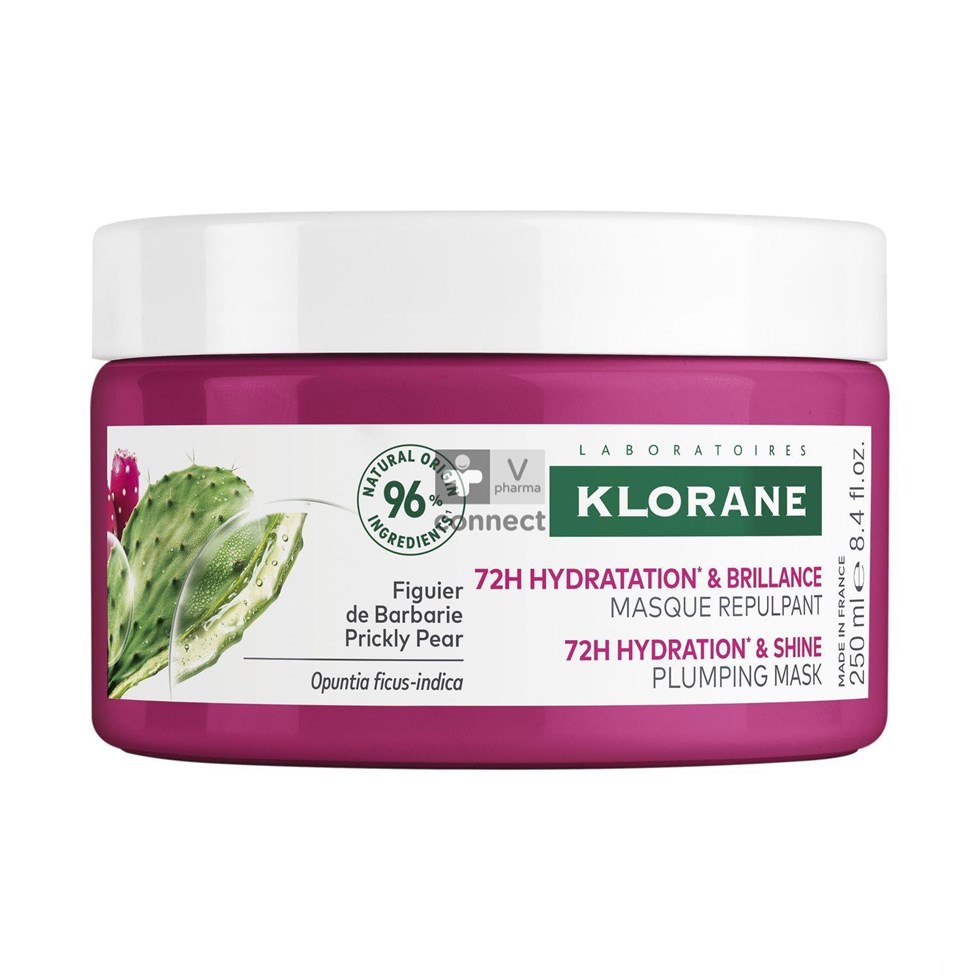 Klorane Capil. Masker Cactusvijg 250ml