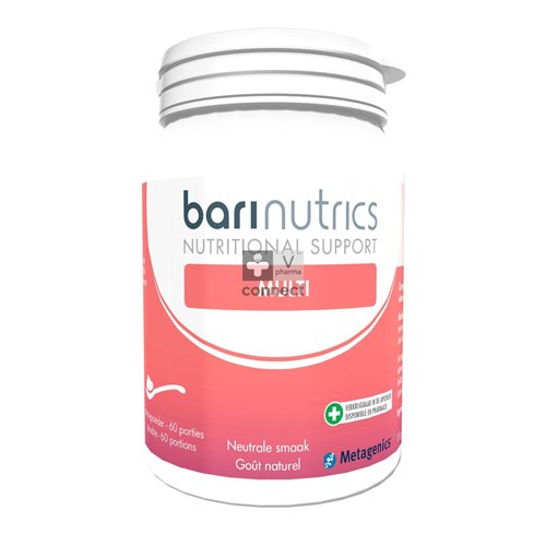 Barinutrics Multi Powder Natuur 60 Porties