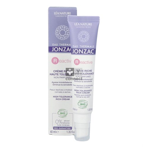 Jonzac Creme Riche Haute Tolerance 40 ml