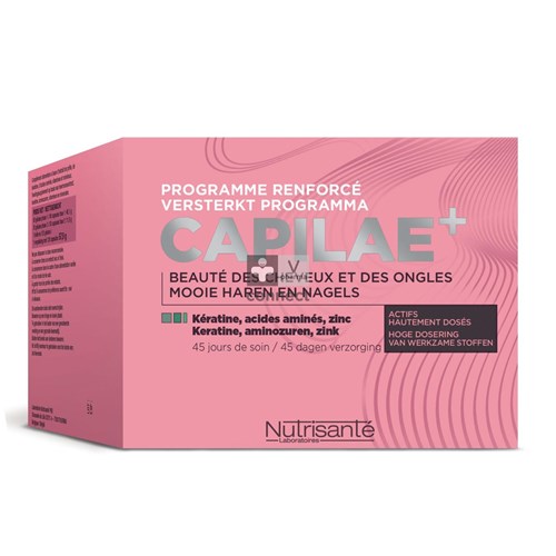 Nutrisanté Capilae+ Beauté Cheveux Et Ongles 120 Capsules