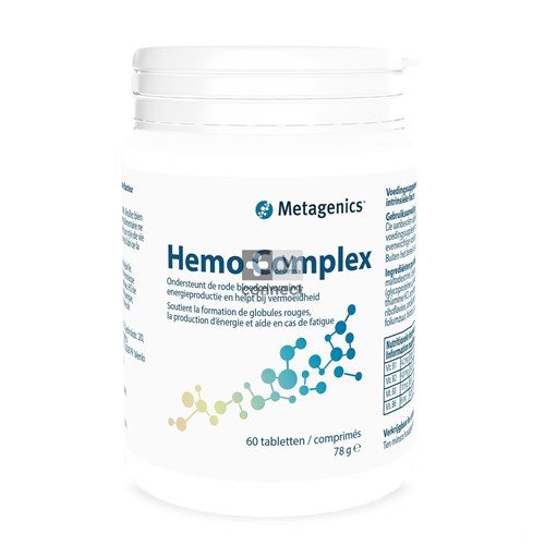 Hemocomplex Pot Tabl 60 6887 Metagenics