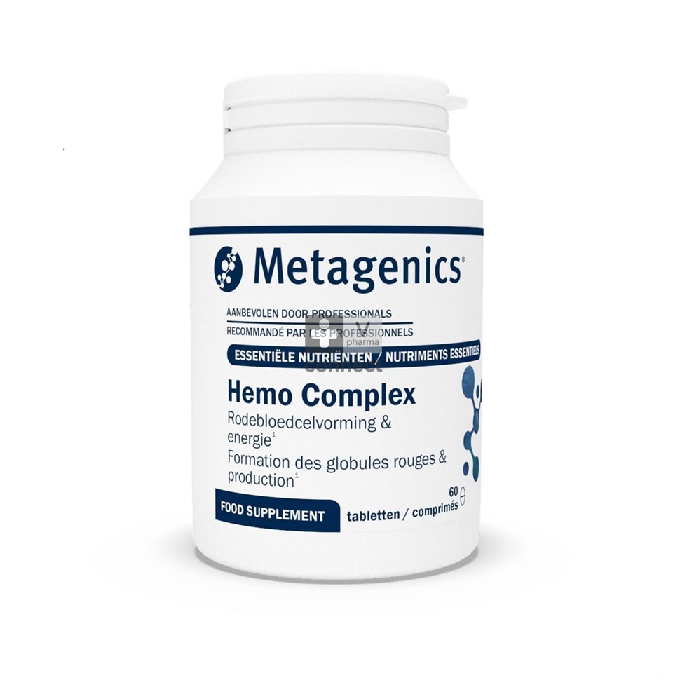 Metagenics Hemocomplex 60 Comprimés