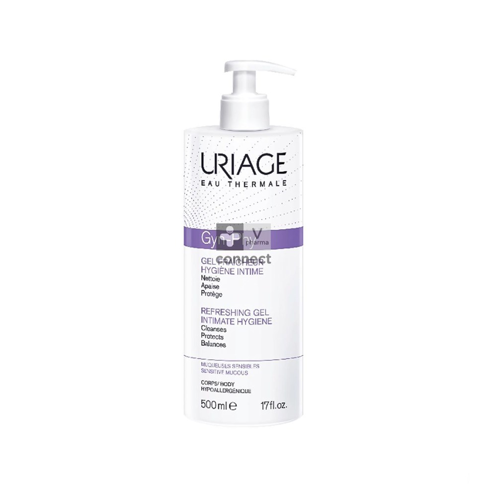 Uriage Gyn-Phy Gel Fraicheur Hygiène Intime 500 ml