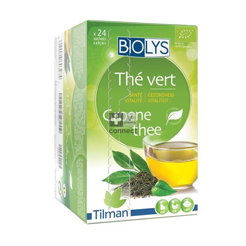 Biolys Infusion Thé Vert 24 Sachets