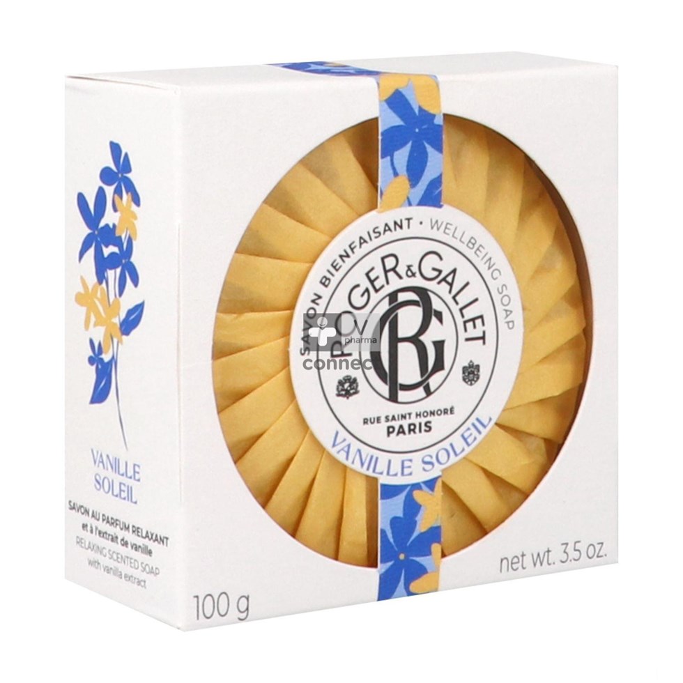 Roger Gallet Savon Solide Vanille Soleil 100G