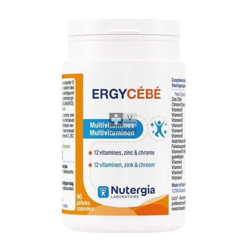 Nutergia Ergycebe 90 Capsules