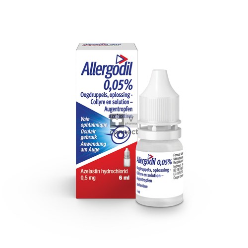 Allergodil Oogdruppels 0,05% 6 ml