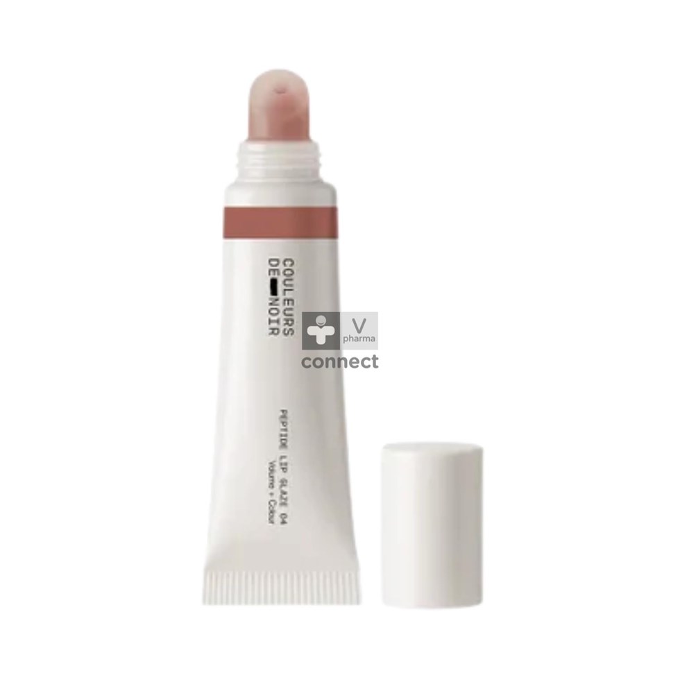 Couleurs De Noir Peptide Lip Glaze 04 Peach Toast